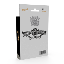 Coquette Chic Desire - Masque Fine Dentelle Noire